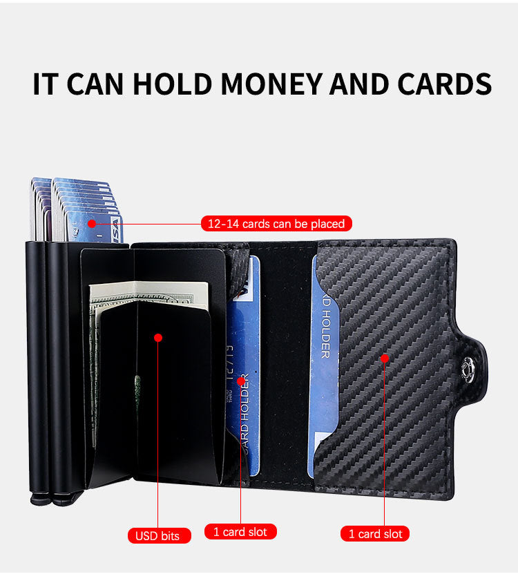 RFID Executive Pop-Up Wallet