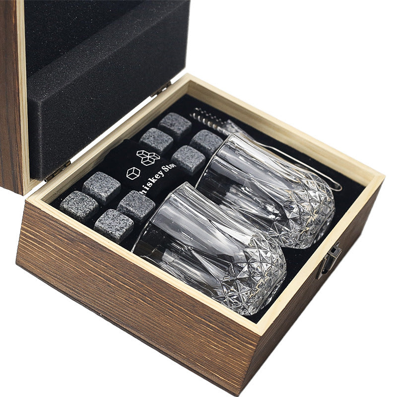 The Whisky Glass & Stones Set
