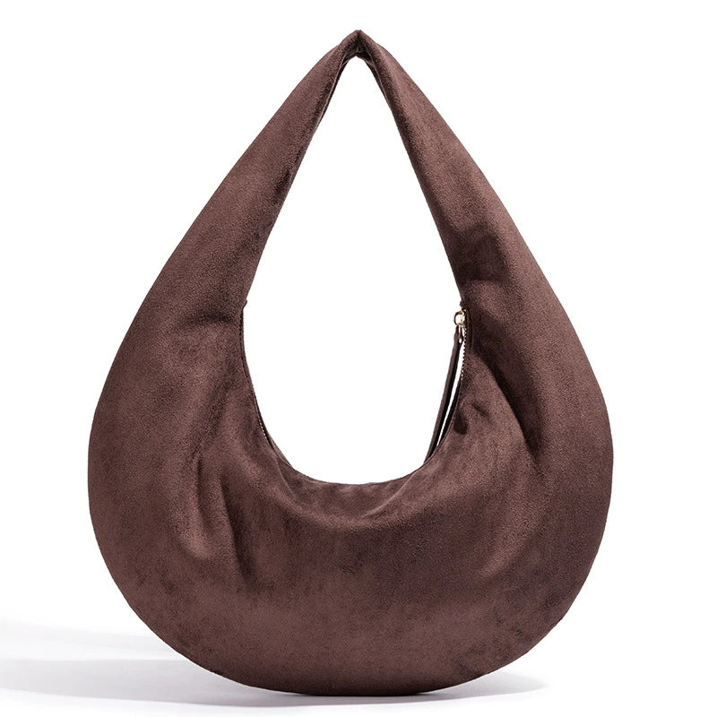 Corporate Crescent Hobo Bag