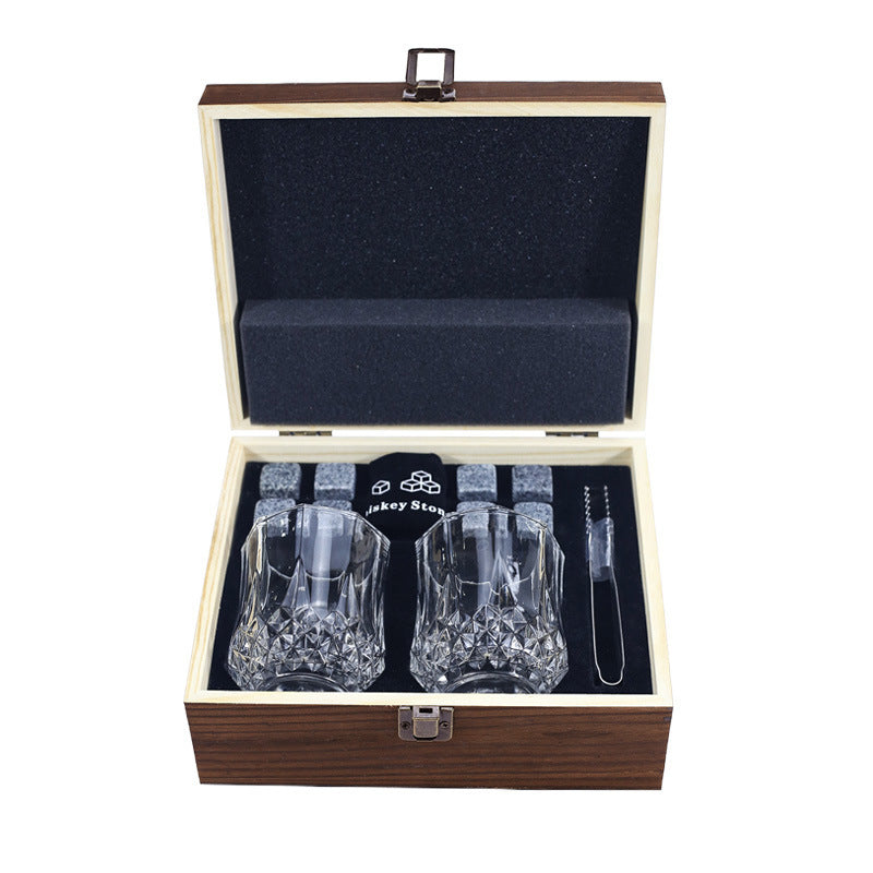The Whisky Glass & Stones Set