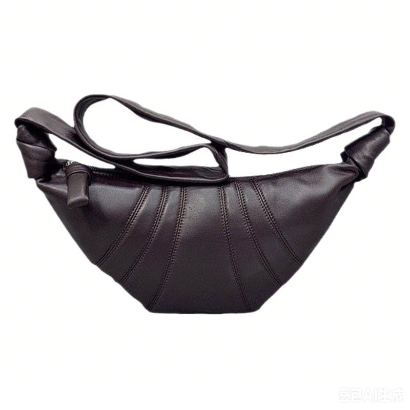 Corporate Soft Crescent Shoulder Bag