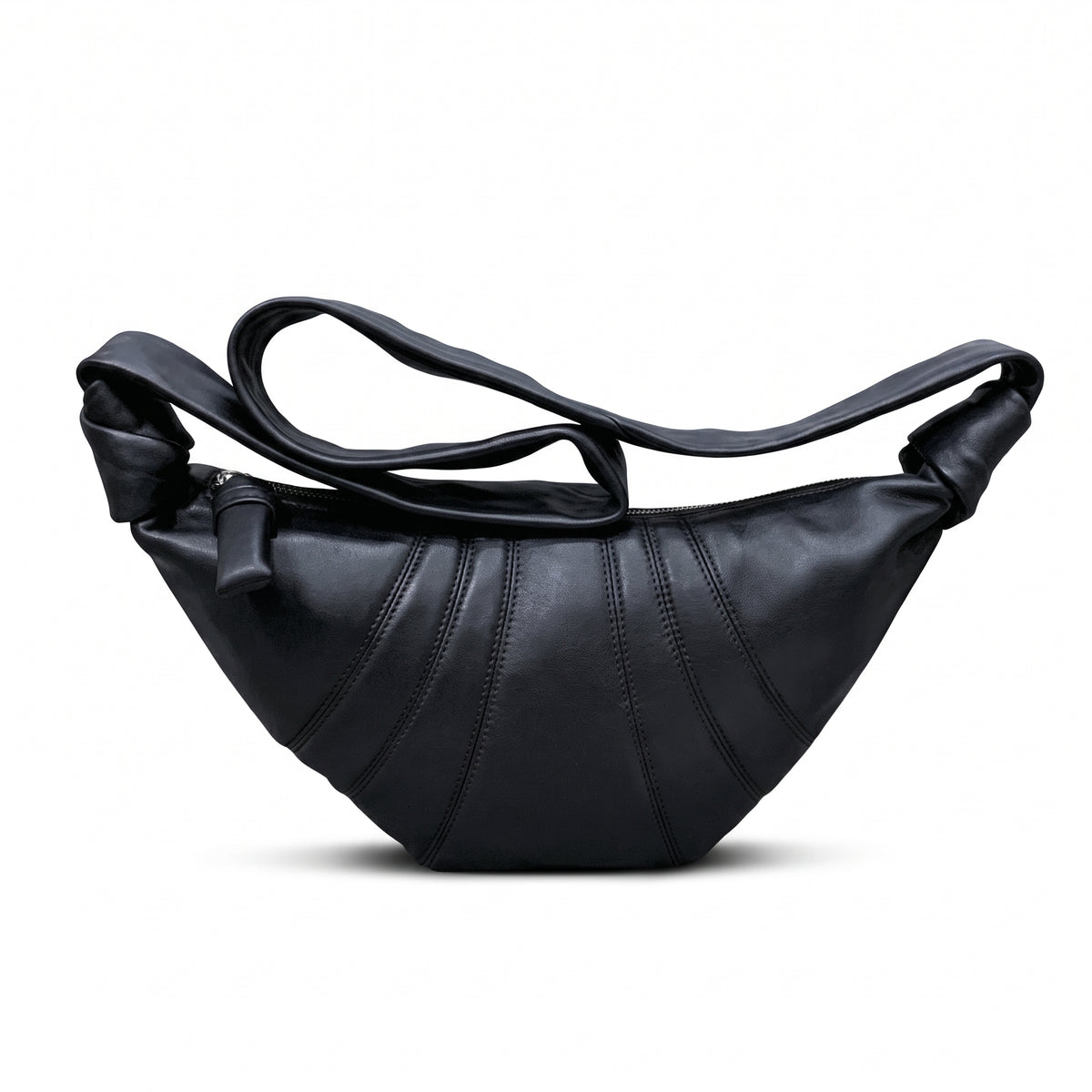 Corporate Soft Crescent Shoulder Bag
