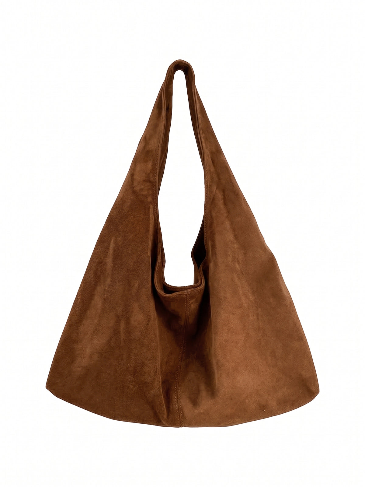 Corporate Suede Slouchy Hobo Bag