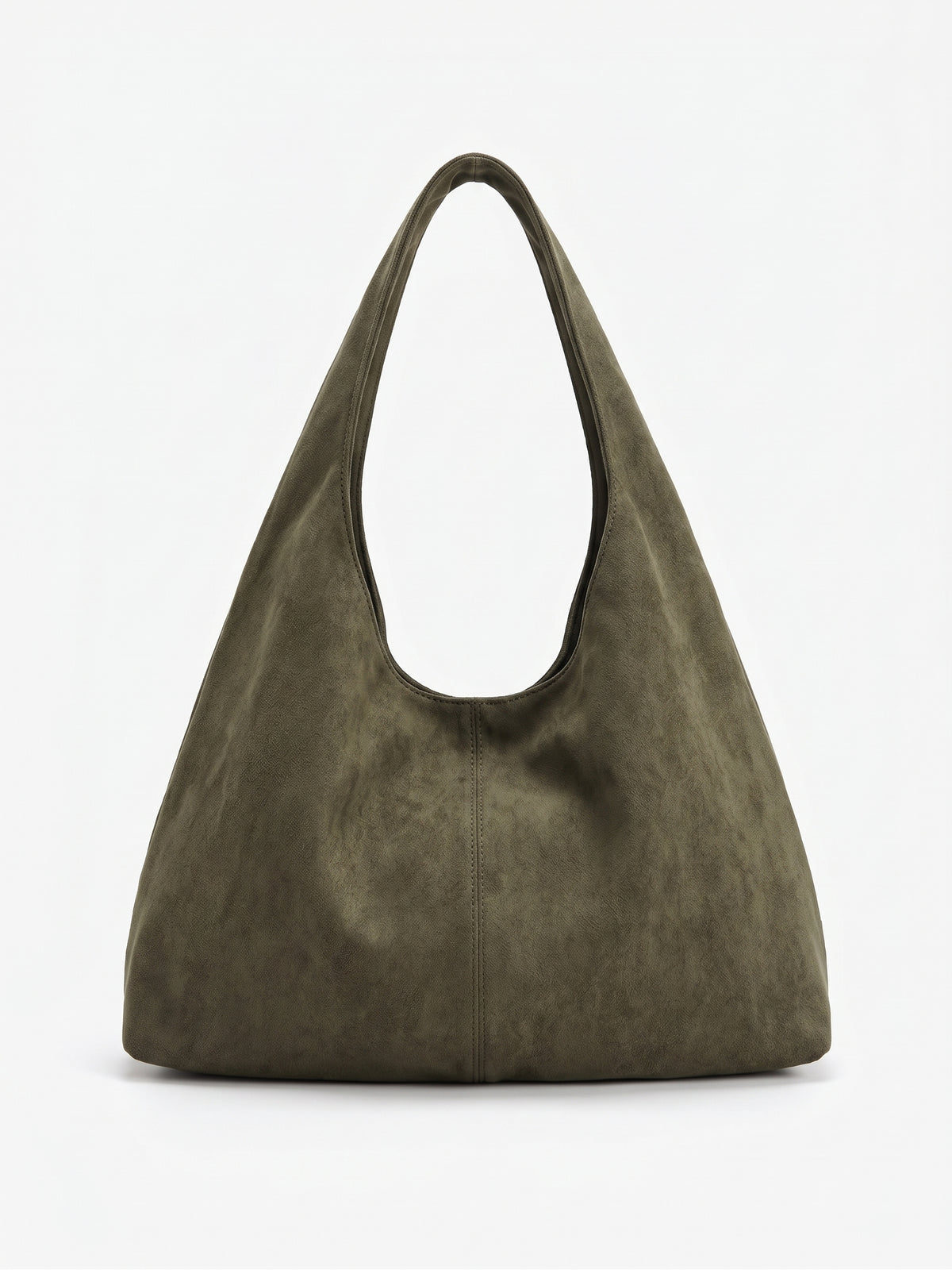 Corporate Suede Slouchy Hobo Bag