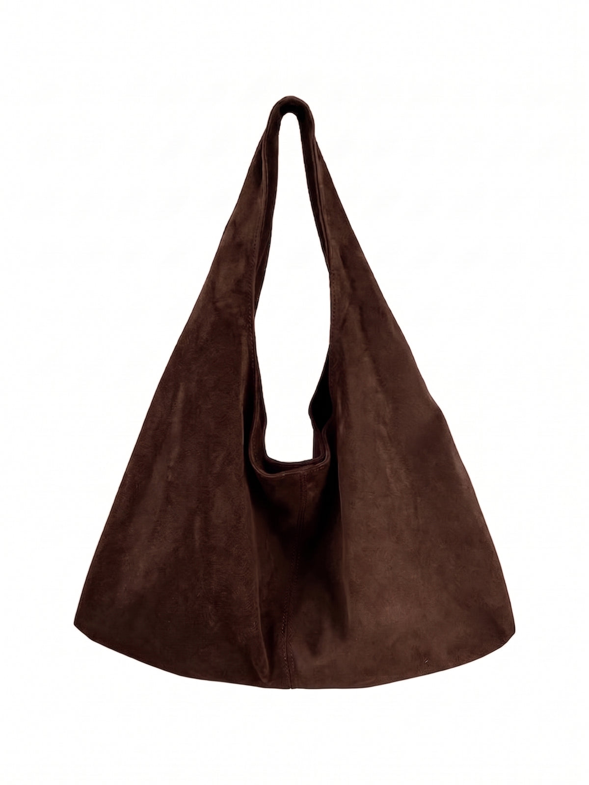 Corporate Suede Slouchy Hobo Bag