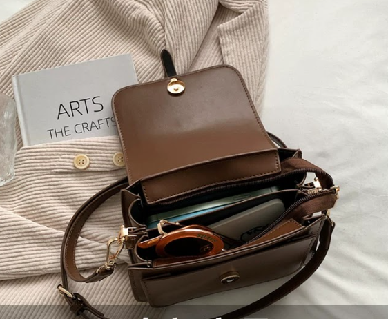 Corporate Structured Satchel Bag
