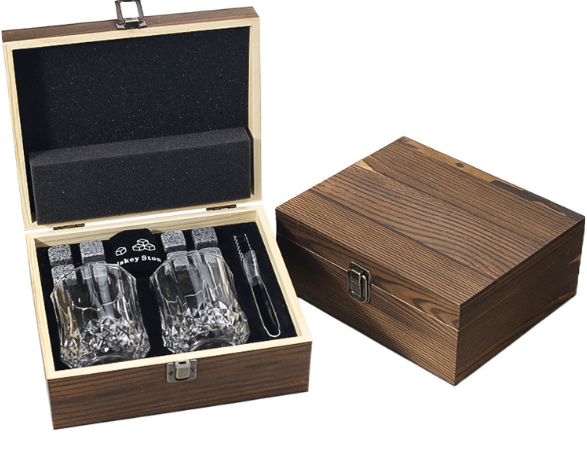The Whisky Glass & Stones Set